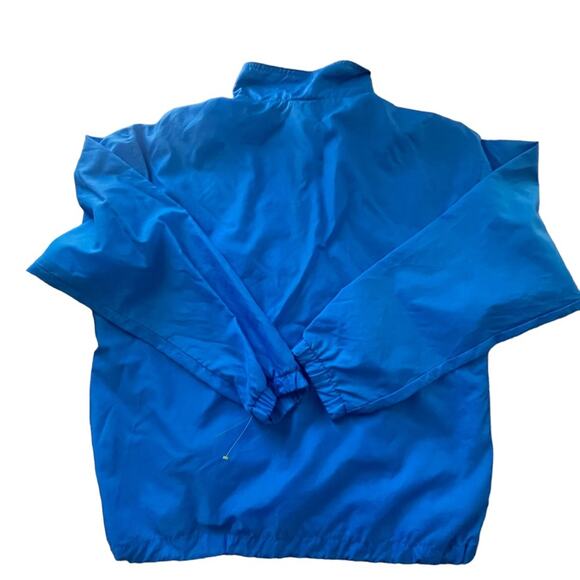 VTG SKYR Jacket Womens M Medium Blue Windbreaker Lightweight Half Zip Pullover - Picture 2 of 11
